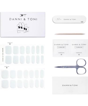 DANNI & TONI 28 High Tide Gel Nail Stickers - Salon-Quality Semi Cured Nail Wraps for Manicure - Buy Online on GoSupps.com
