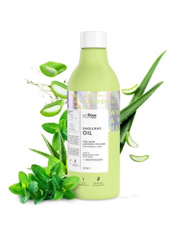 Sun! Flow hair nectar with building extracts - Experience the magic of Urtica Dioica and withahania somnifera for a lively volume of refreshing mint with aloe