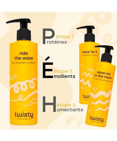 Twisty Ride The Wave Conditioner for curly hair natural curls curl care hair care 280 ml - Buy Online on GoSupps.com