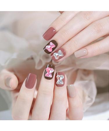 Buy 3D Butterfly & Bear Nail Charms for DIY Manicure | Nail Art Decorations for Women & Girls - Buy Online on GoSupps.com