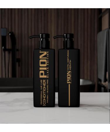  PION Pion Black Edition Conditioner - Paraben and silicone free for deep conditioning and shine (500 ml (1 pack)) - Buy Online on GoSupps.com