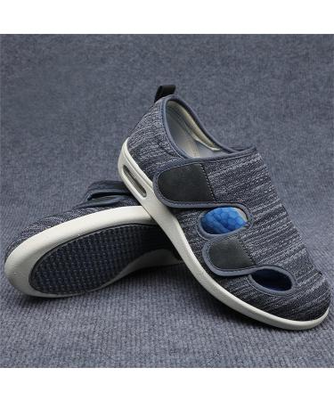 Yytcsjz Women Diabetic Edema Shoes - Extra Wide Outdoor Recovery Shoe - Non-Slip Sole - Dark Grey 29.5cm for Elderly Health - Buy Online on GoSupps.com
