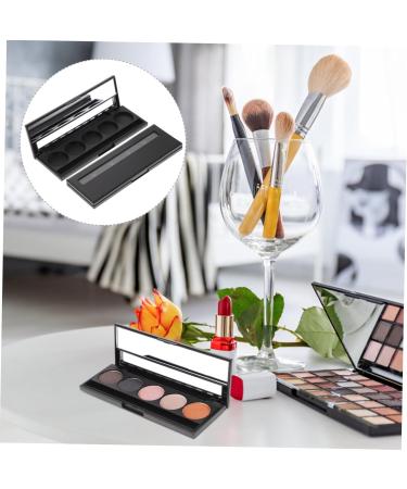 PLAFOPE 2pcs 5 Eyeshadow Case Eye Shadow Cosmetics Palette Eyeshadow Empty Case Travel Pack Child Bracket - Buy Online on GoSupps.com