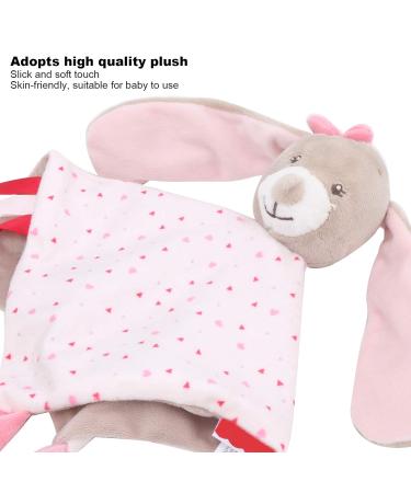 Baby Teether Towel Security Blanket - Cute Rabbit Soothing Plush Toy for Boys & Girls | Infant Lovey Gift | Soft & Comfortable - Buy Online on GoSupps.com