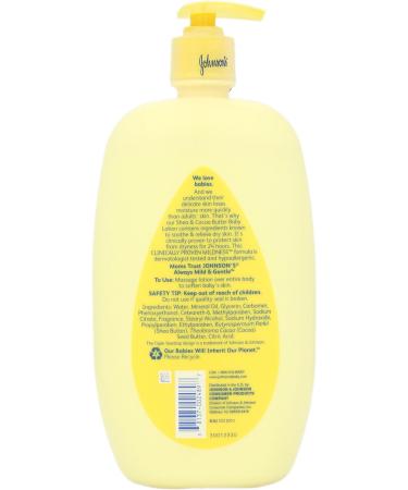 Johnson's Baby Shea & Cocoa Butter Lotion for Sensitive Skin 27 Fl. Oz. - Gentle Moisturizing Formula - Buy Online on GoSupps.com