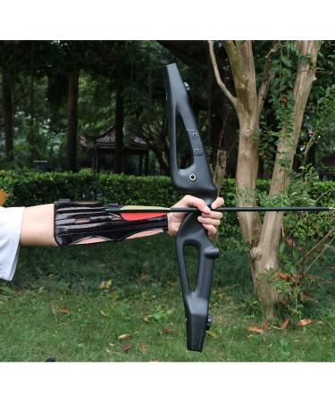 KRATARC Archery Arm Guard 3-Strap Adjustable Lightweight Hunting Target Shooting Accessory - Black (2PCS) - Buy Online on GoSupps.com