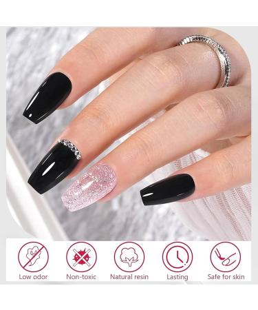  MEITREND Black Nail Polish - 12 ml - Extreme Black Quick-Drying Nail Polish - Non-Toxic Water-Based Nail Polish for DIY - Highly Pigmented Nail Polish for Nail Art - Nail Polish - Buy Online on GoSupps.com