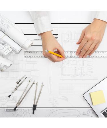 10 Sheets Architectural Vellum Paper 18 x 24 Inches Translucent White Vellum Sheets Drafting Paper Rag Vellum with Border and Title Block - Buy Online on GoSupps.com