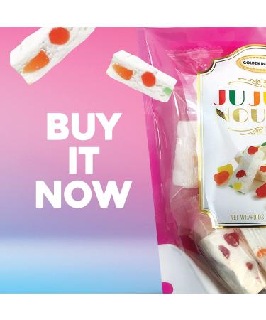 Jujube Nougat Italian Chewy Candy Pouch 6oz - Authentic Italian Sweet Treat - Buy Online on GoSupps.com