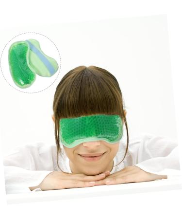 Angoily 2-Pack Gel Eye Masks - Blackout Ice Cream Masks for Migraine Relief & Tired Eyes - Soft Cold Compress Eye Care - Buy Online on GoSupps.com