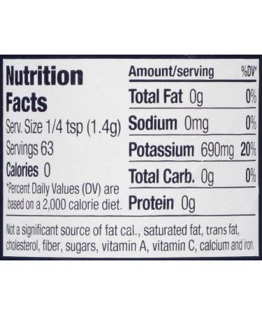 Morton Salt Substitute 3.12 oz - Sodium Free Alternative - Buy Online on GoSupps.com