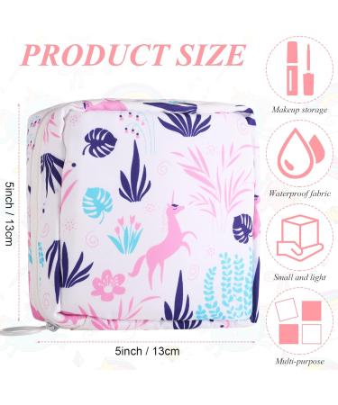Shappy Sanitary Napkin Bag - Menstrual Period Pad Pouch Kit for Women - Set of 4 Zipper Bags - Buy Online on GoSupps.com