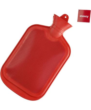 Snoozy XXL Hot Water Bottle with Soft Cuddly Cover - 2L Natural Rubber (Pirate) for Long-Lasting Warmth | International Shipping Available - Buy Online on GoSupps.com