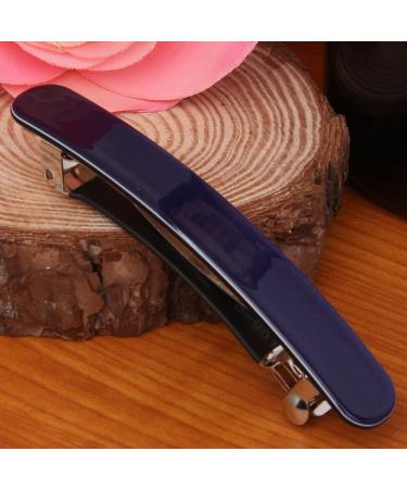 MagiDeal Royal Blue Acrylic Hair Clip - Stylish Hair Clamp & Barrette for All Hair Types | International Shipping Available - Buy Online on GoSupps.com