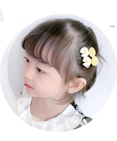 JYJLLM 14 pieces Different shapes Rainbow Hair Clips For Kids Cute Hair Accessories Colorful Flowers Hair Clips Hair Clips For Kids pink hair clips Birthday gift Christmas (Brown Bear) - Buy Online on GoSupps.com