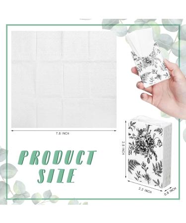100 Pack Vintage Floral Pocket Tissue Packs - 1000 Pcs Individual Travel Size Tissues for Weddings, Graduations, Housewarming - Bulk Buy for Ceremony (Vintage Design) - Buy Online on GoSupps.com