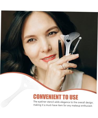 Mikinona Eyeliner Stamp Multi-functional Applicator Stencil Eyeliner Multifunctional Tool Lash Makeup Silicone Assistant 12.00X6.00X0.50CM As Shown - Buy Online on GoSupps.com