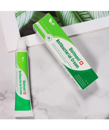 JCGJC Antibacterial , Antibiotic Cream for Skin Infection Soothing Ointment for Sensitive Skin and Disinfection, Antibacterial - 15g - Buy Online on GoSupps.com