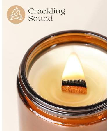 AOOVOO Scented Candles for Men - Premium Soy Candles Set | Vanilla Bean Rose Sandalwood & Mahogany Scents | Ideal for Home Fragrance and Gifts - Buy Online on GoSupps.com