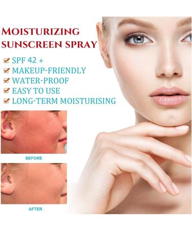 OuXing Sheer Body Mist Sunscreen - SPF 42 - 6.76 Fl Oz. - Buy Online on GoSupps.com