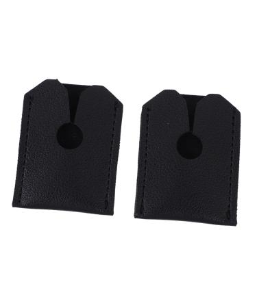 2st protective cover made of leather for the manual shavering head Fall shaver pocket made of leather scratch -resistant razor shell razor plane protection handbook headgear jacket razor box travel