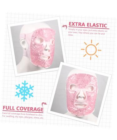 Mobestech Ice Beauty Reusable Gel Covering Ice Facial Glove Clips for Kids Hot Cold Women Compress Facial Masking Full Ice Pad Facial Miss Hot and Cold Pink Cosmetic PVC 31x20cm - Buy Online on GoSupps.com