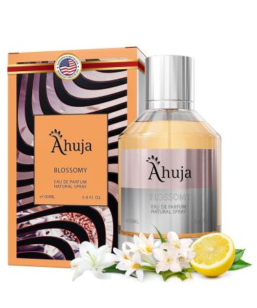 AHUJA Blossomy Eau De Parfum 3.4oz for Women Floral Notes of Natural Tuberose and Jasmine-Best Alternative to Gucci Flora Gorgeous Gardenia. Mandarin 3.4 Fl Oz (Pack of 1) - Buy Online on GoSupps.com