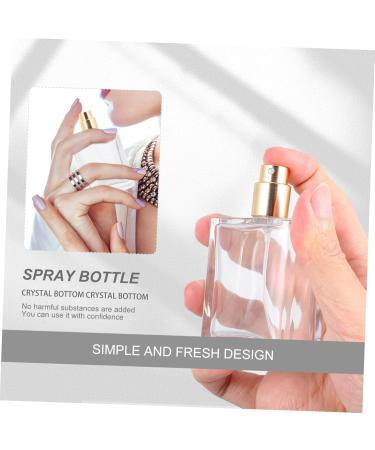Beatifufu 1pc Perfume Spray Bottle Perfume Container Diamond- Lotion Bottle Leak Proof Bottle Mist Spray Bottle Atomizador De Perfume Mini Perfume Bottle Refillable Fine White Glass - Buy Online on GoSupps.com