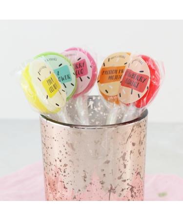 Mixed Boozy Cocktail Lollipop Set 5 x 25g Gift Pack Individually Wrapped Alcoholic Sweets Stocking Filler Mixed Cocktail - Buy Online on GoSupps.com