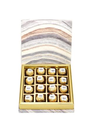 Jaiccha Ghasitaram Marble Box of Channa Laddoo|Gift for Diwali Gifts Holi Rakhi Valentine Christmas Birthday Anniversary Her Him|