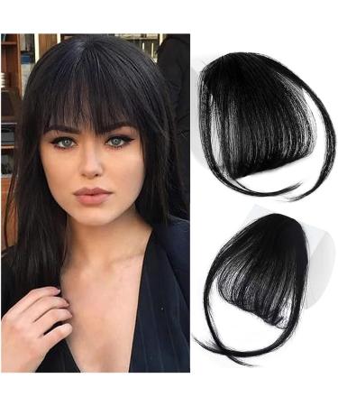 Bangs Hair Bangs Hair Clip Bang Clip on Air Bangs Natural Fringe Front Flat Bang 1 Piece Straight Hair for Women Hair Extensions(K20-4) 6inches K20-4 - Buy Online on GoSupps.com
