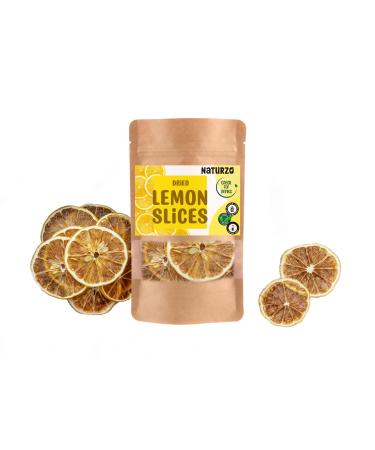 Dried Lemon Slices dehydrated with no additives for Crafts and DIY 100% Natural Fruit Decoration Wedding Decor Christmas Gift Wrapping (0.1) 0.1 Kilograms