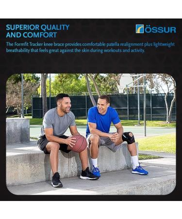 Ossur Formfit Tracker Knee Brace - Patella Stabilizer for Running & Training | Secure Lateral Support with Powerlock Straps & CustomFit Hinges | Ideal for Kneecap Tracking & Dislocation (Medium Left - Buy Online on GoSupps.com