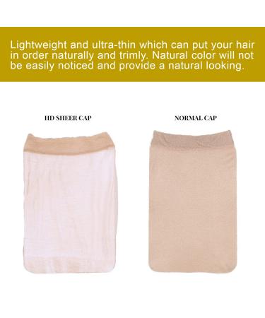 Sheerla HD Ultra Lace Sheer Wig Cap - Light Brown Breathable Transparent Lace Front Wig Cap for Women - Invisible Hair Covers for Wigs (2 Pcs) - Buy Online on GoSupps.com