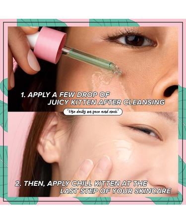 I Dew Care Juicy Kitten Green Serum - Purifying Power 1.01 fl oz (30 ml) - Buy Online on GoSupps.com
