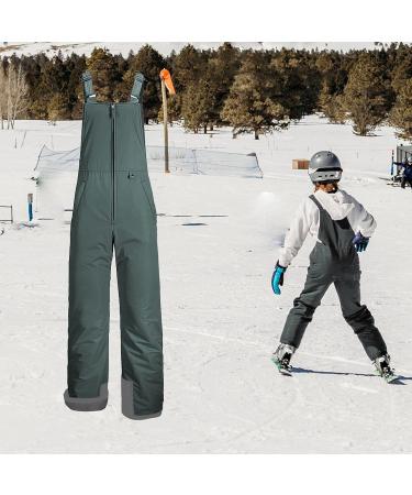 TNGXXWL Snow Bibs Overalls - Waterproof & Windproof Ski Bib Pants for Men, Women & Kids - Grey Large - Buy Online on GoSupps.com