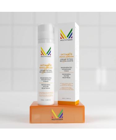 Multivitamin Intimate cream for men for the improvement of genital skin with antiaging face cream that nourishes strengthens moisturizes and rejuvenates - Buy Online on GoSupps.com