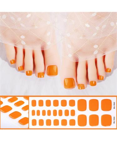 Zkbszn Nail Stickers Semi Cured Gel Toe Nail Stickers Manicure Decor UV LED Lamp Semi Cured Gel Design Nail Decals Fashion Nail Sticker Bsj0061 - Buy Online on GoSupps.com