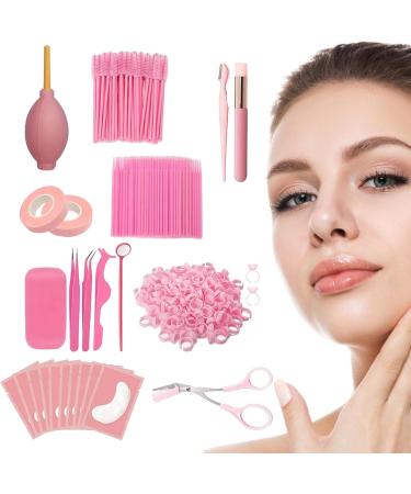 Lash Extension Practice Kit | Professional Eyelash Grafting Training Tools | False Eyelash Extensions Practice Exercise Set for Beginners with Glue Tweezers Shakven - Buy Online on GoSupps.com
