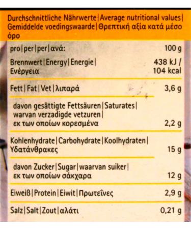 Naarmann Vanilla Pudding with Cream - Pack of 6 (6 x 1 kg) | Premium International Shipping - Buy Online on GoSupps.com