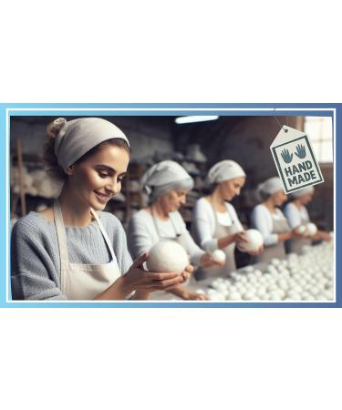 Buy Organic XL Wool Dryer Balls - Reusable Anti-Static Natural Fabric Softener | Hypoallergenic & Pet Hair Catcher | Eco-Friendly Laundry Solution - Buy Online on GoSupps.com
