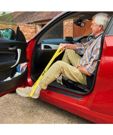 Helping Hand Company Leg Up Leg and Foot Lifter Mobility Aid Single Loop in Black. For Elderly Disabled Stroke Knee and Hip Replacement Rehabilitation Support. Easy to Use Leg Raiser - Buy Online on GoSupps.com