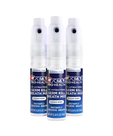 Crest Pro-Health CPC Mist with Clean - Mint Flavor - Pack of 3 - 0.24 Fl Oz. - Buy Online on GoSupps.com