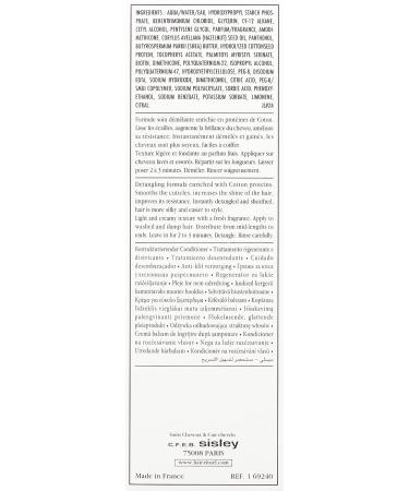 Sisley Restructuring Conditioner with Cotton Proteins 6.7 oz - Intensive Hair Repair - Buy Online on GoSupps.com