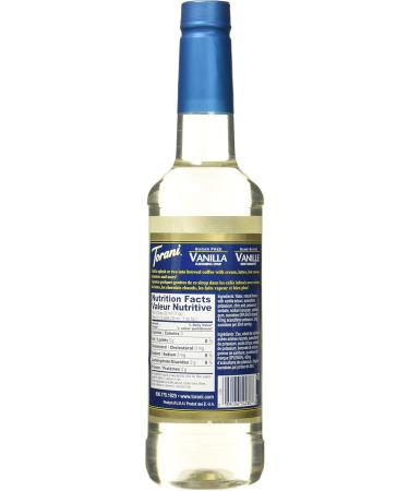 Torani Sugar Free Vanilla Syrup PET Bottle 750 milliliters & Caramel Squeeze Sauce 16.5 Fluid Ounce - Buy Online on GoSupps.com