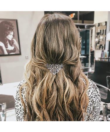 Lurrose Celtic Knot Hair Clip | Vintage Braids Hair Slide Jewelry - Buy Online on GoSupps.com