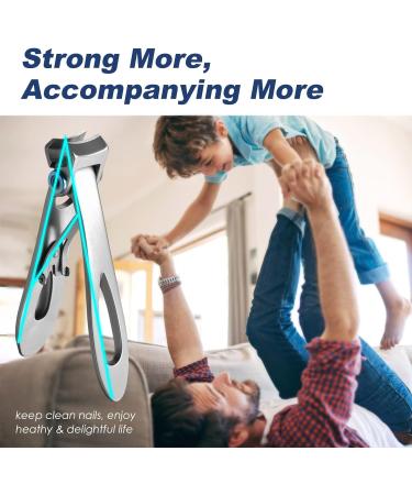 MORGLES Heavy Duty Nail Clippers for Thick Nails - 15mm Wide Opening, Strong and Large Toenail Cutter for Men, Seniors, Arthritis, Elderly - Includes Nail File - Buy Online on GoSupps.com