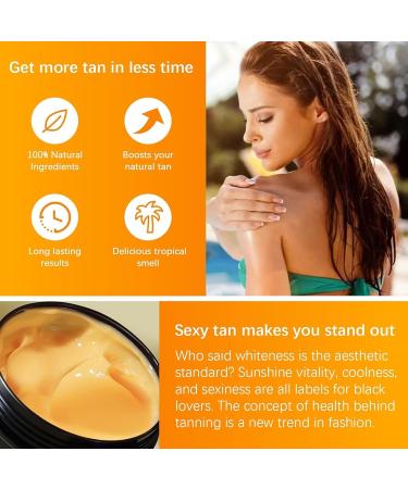 Tanning Accelerator Cream Tanning Gel Natural Tanning Accelerator Cream Gel Effective in Sun-Beds & Outdoor Sun Achieve a Natural Tan with Natural Ingredients (B) - Buy Online on GoSupps.com