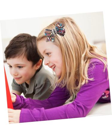 GALPADA Hairpin Hair Clips Hair Accessories Bowknot Hair Clip Ponytail Hair Clip Vintage Hair Rhinestone Hair Clip Mothers Day Hair Clip Women's Rhinestones Bow Tie Headgear Clip - Buy Online on GoSupps.com