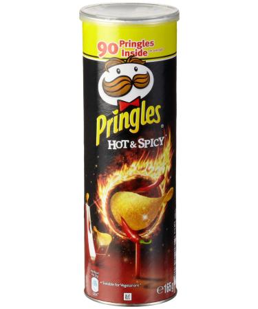 Pringles Pringles Hot & Spicy 165g Pack of 3